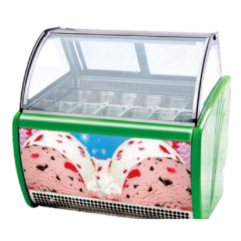 Gelato Ice Cream Display Freezer WBQ Series